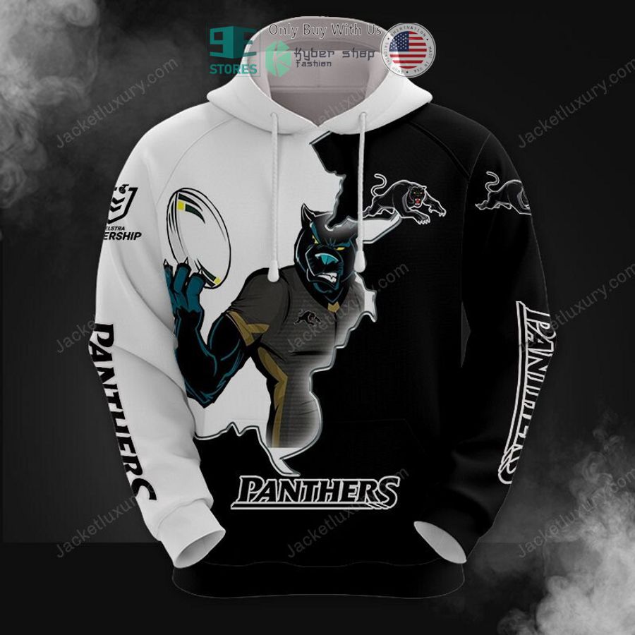 penrith panthers mascot 3d hoodie polo shirt 1 38894