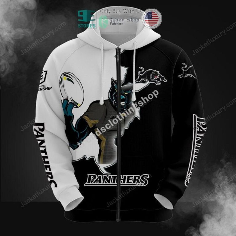 penrith panthers mascot 3d hoodie polo shirt 3 68526