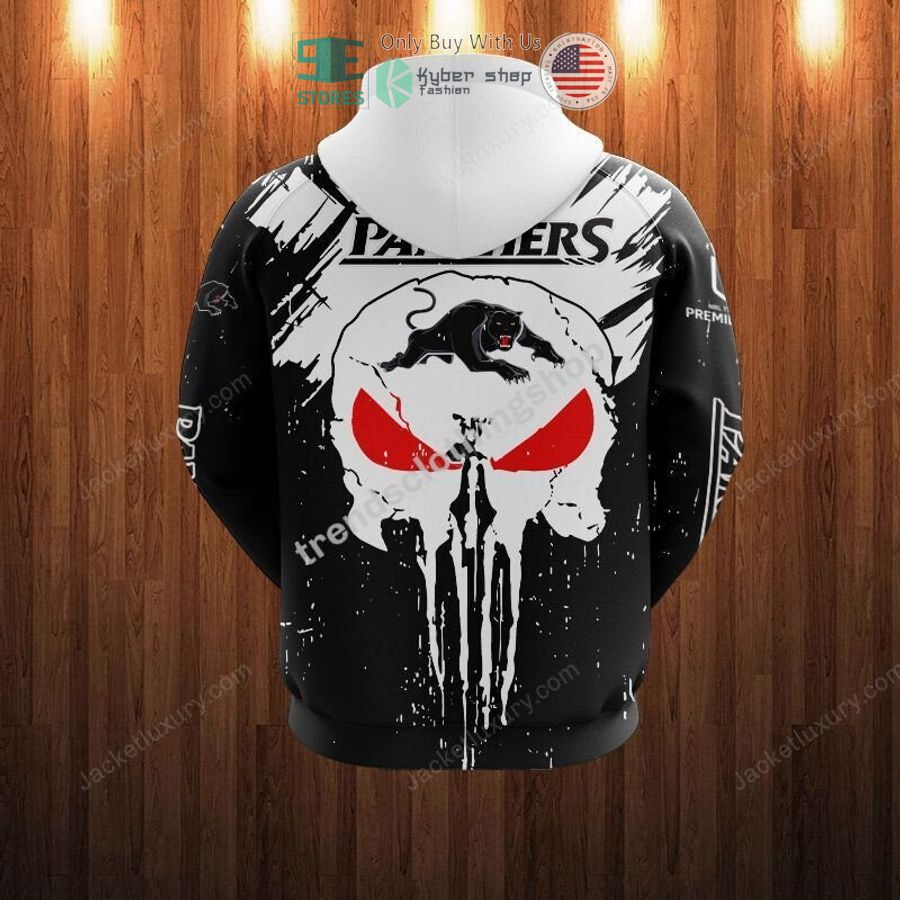 penrith panthers punisher skull 3d hoodie polo shirt 2 40904