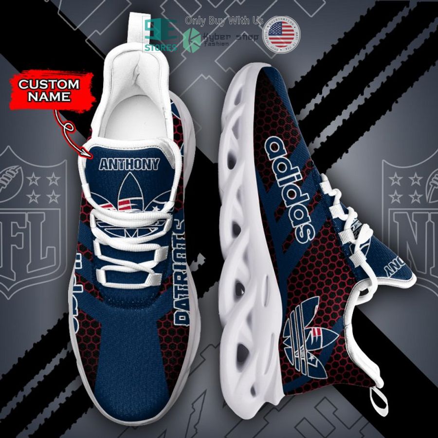 personalized adidas new england patriots max soul shoes 2 88137