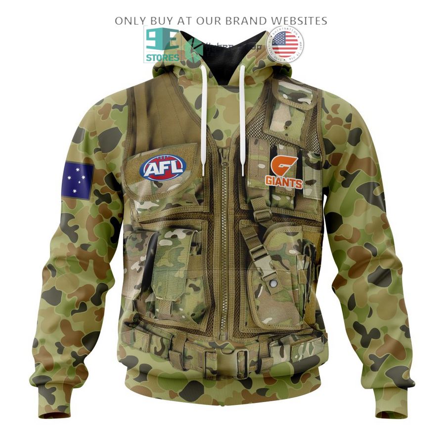 personalized afl greater western sydney giants special military camo 3d shirt hoodie 1 75956
