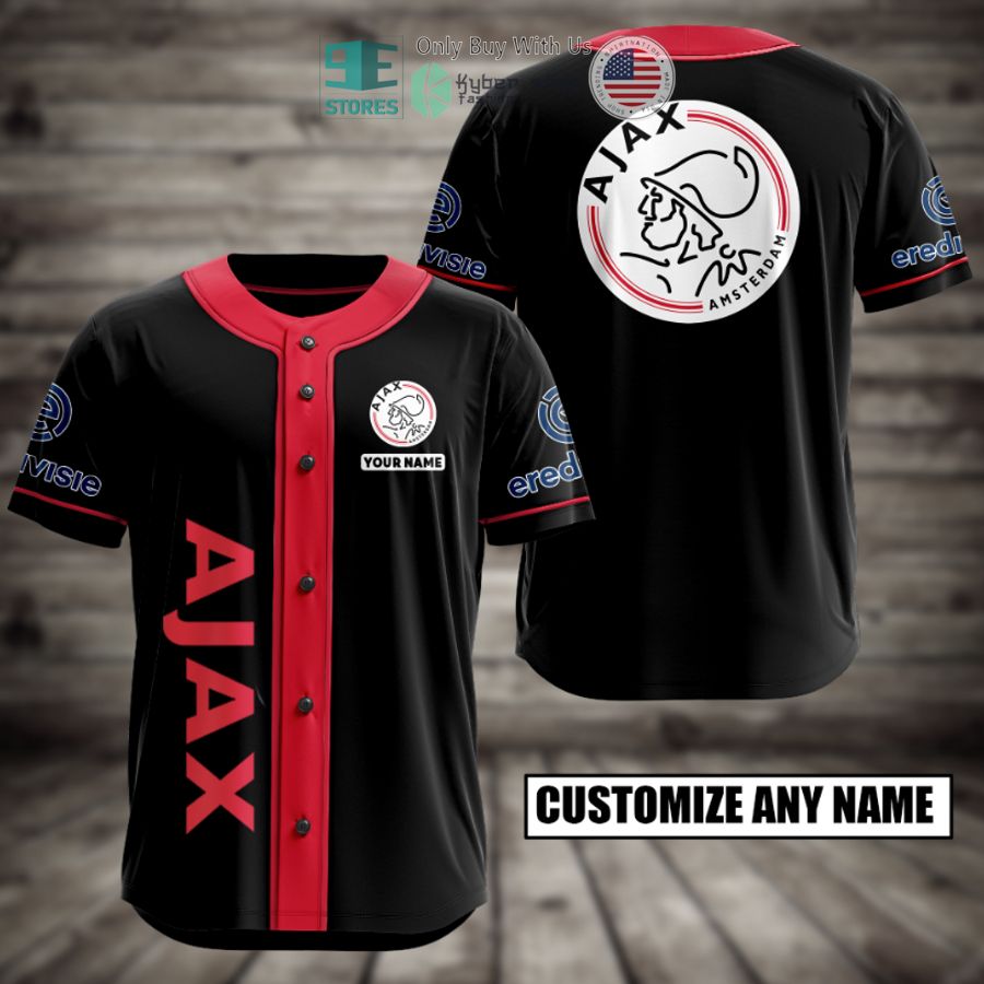 personalized ajax custom baseball jersey 1 45629