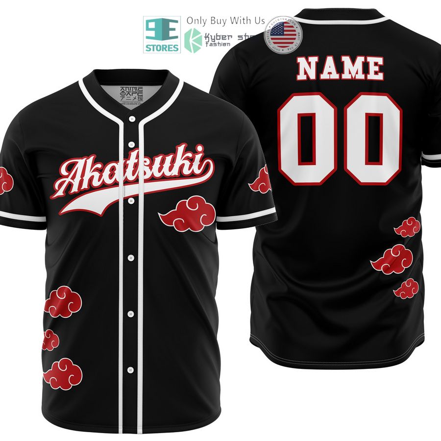 personalized akatsuki naruto baseball jersey 2 17221