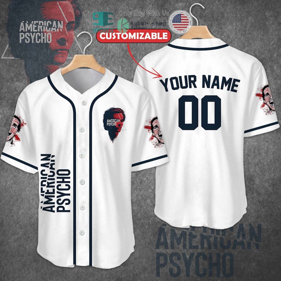personalized american psycho baseball jersey 1 42449