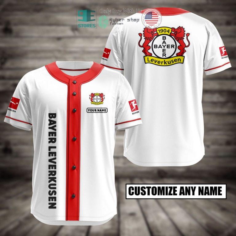 personalized bayer leverkusen custom baseball jersey 1 58208