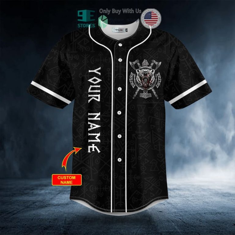 personalized berserker viking special porces custom baseball jersey 3 21885