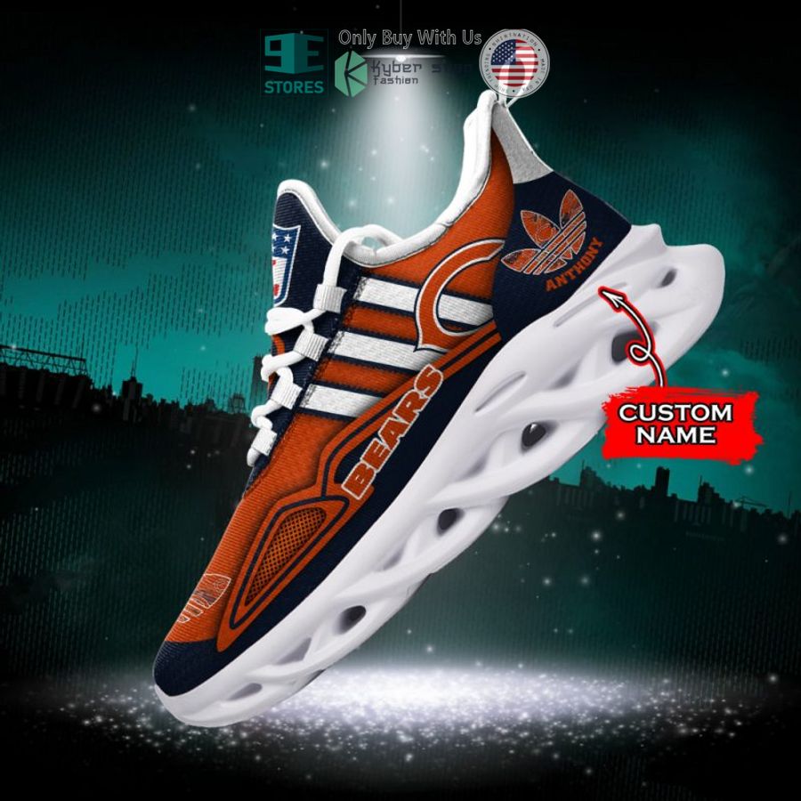 personalized chicago bears nfl adidas max soul shoes 1 37477