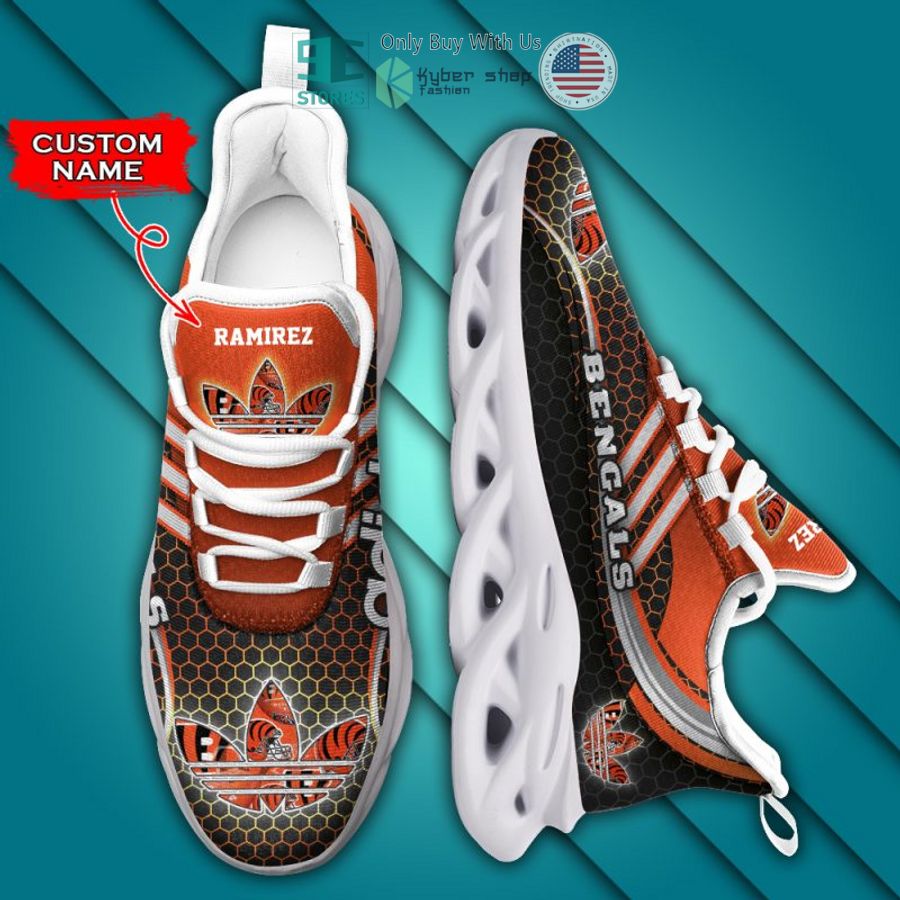 personalized cincinnati bengals adidas max soul shoes 2 36416