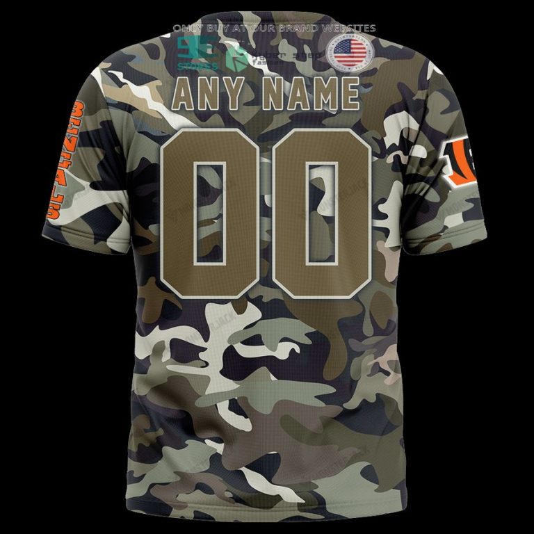 personalized cincinnati bengals skull camo 3d shirt hoodie 3 14525