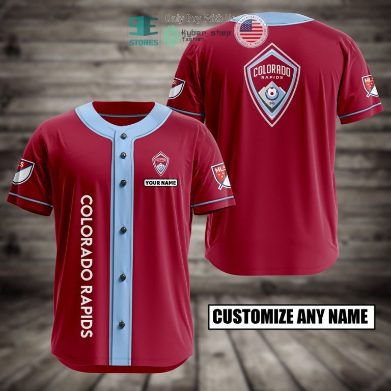 personalized colorado rapids custom baseball jersey 1 40995