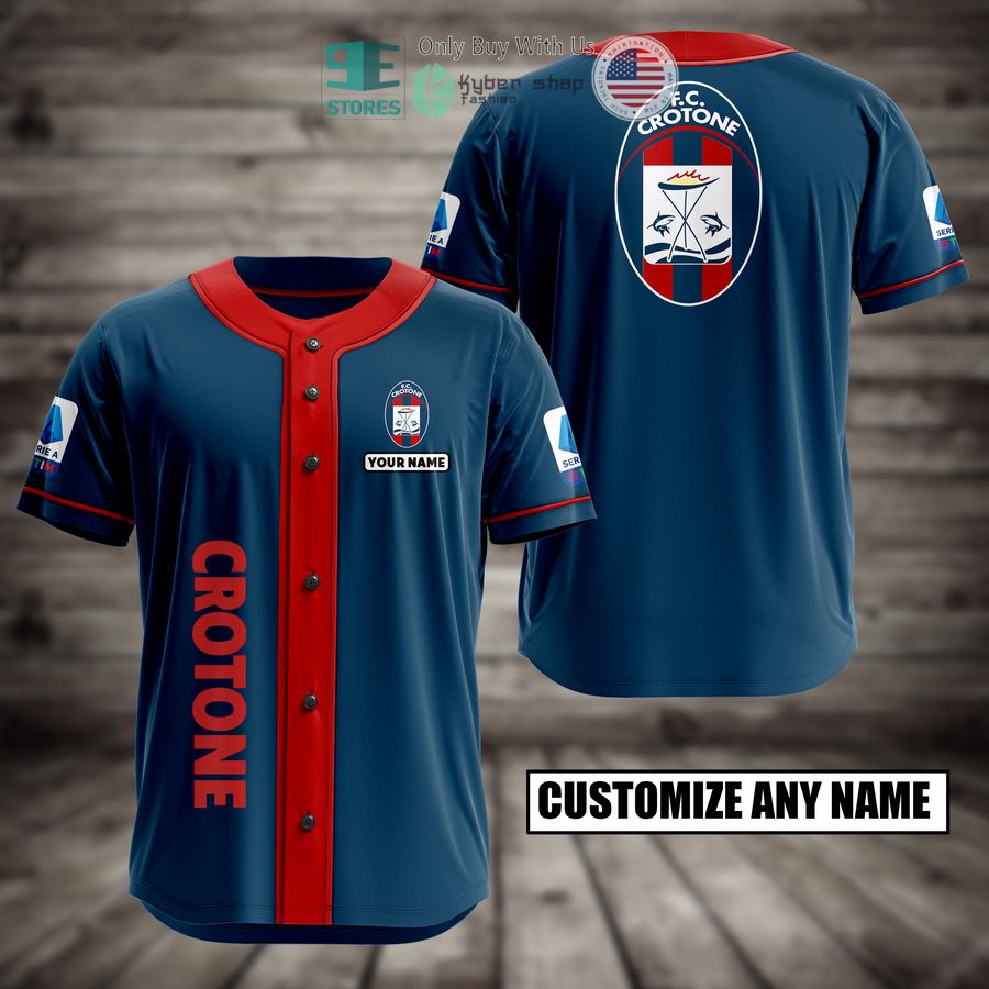 personalized crotone custom baseball jersey 1 6694