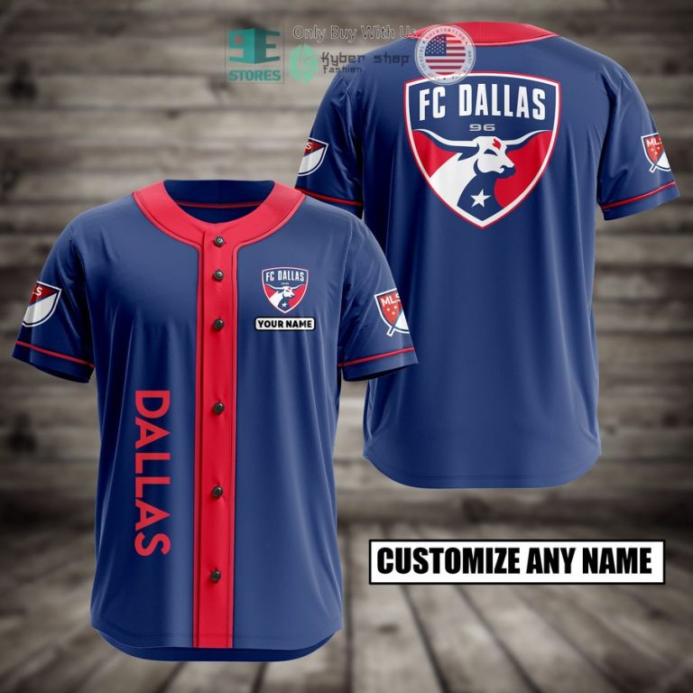 personalized dallas custom baseball jersey 1 94408