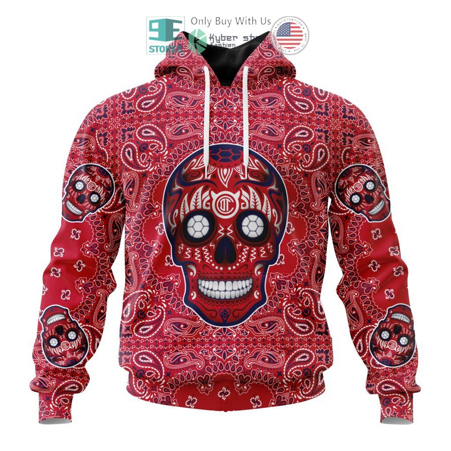 personalized deportivo toluca sugar skull dia de muertos 3d shirt hoodie 1 54046
