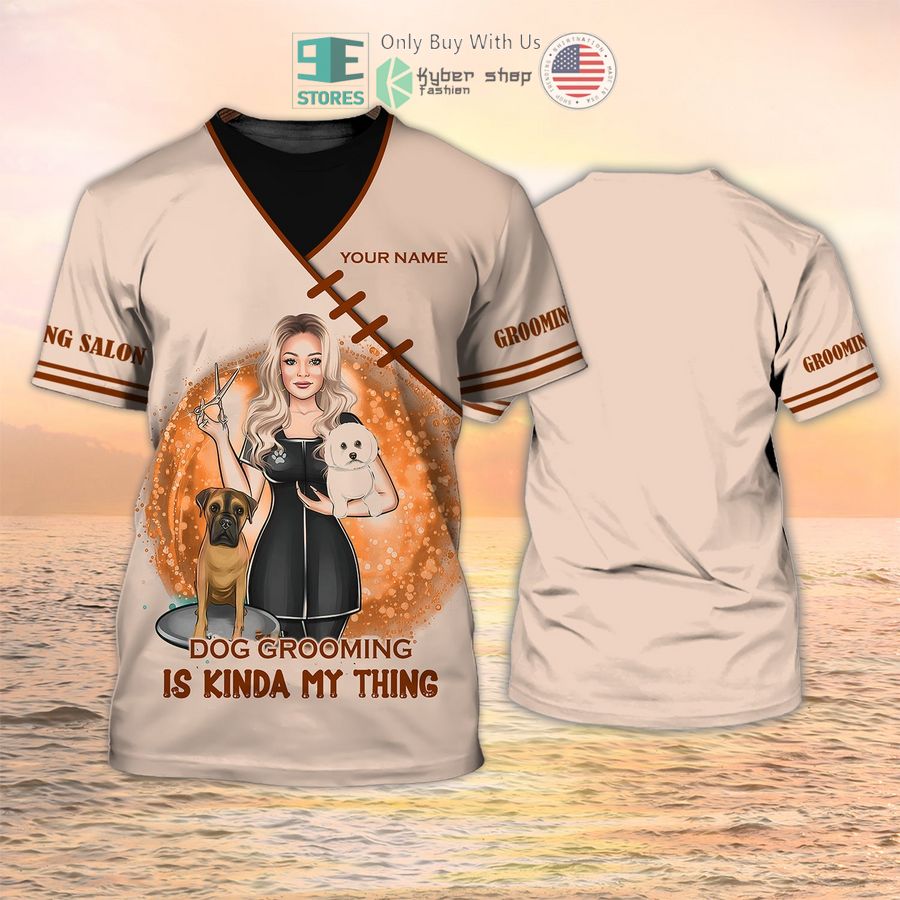 personalized dog grooming is kinda my thing 3d shirt 2 14144