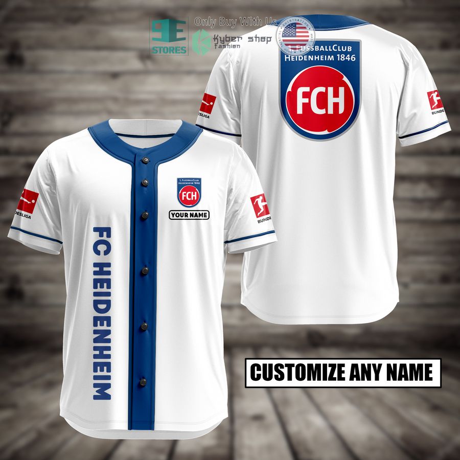 personalized fc heidenheim custom baseball jersey 1 12715