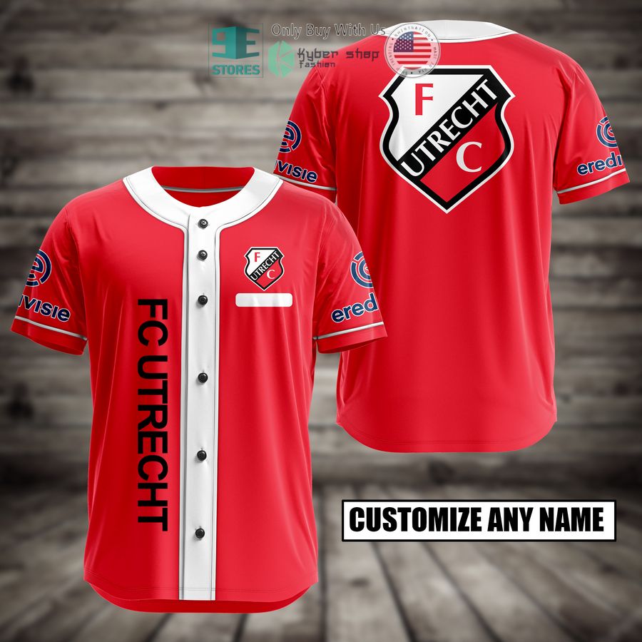 personalized fc utrecht custom baseball jersey 1 73298