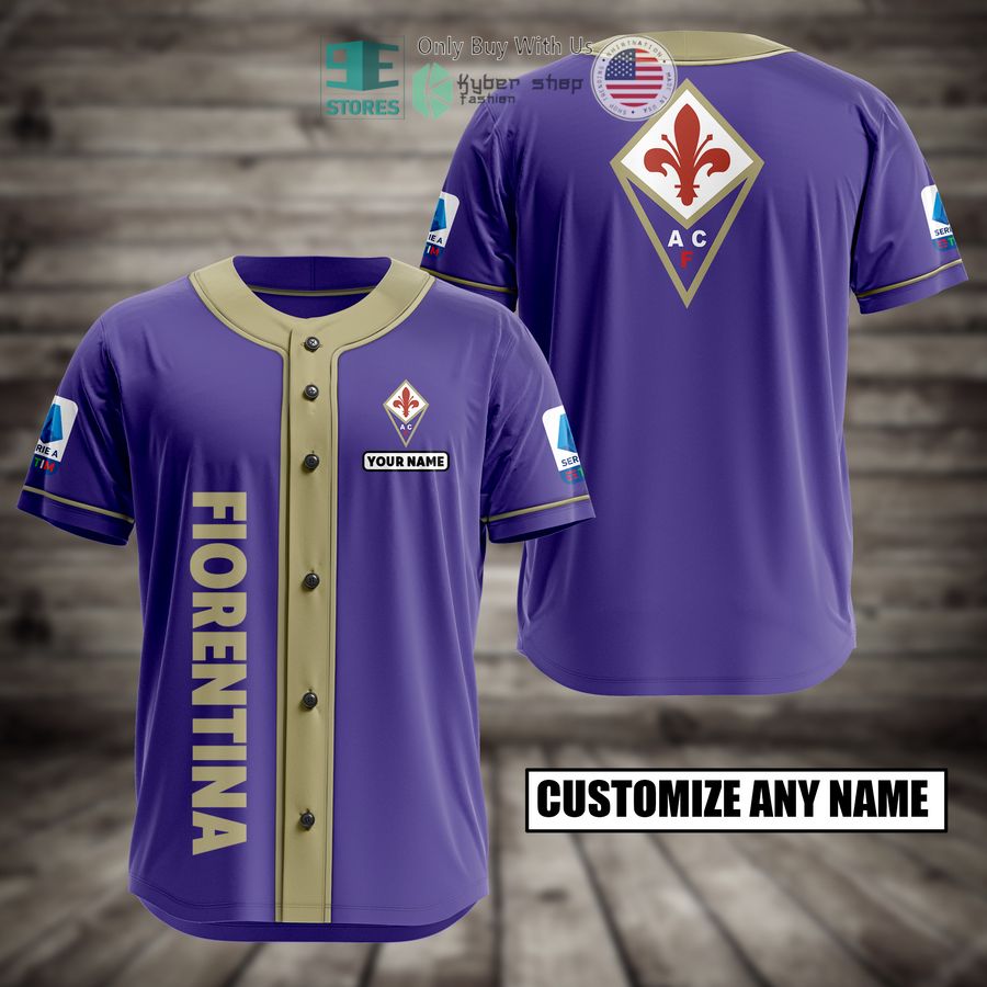 personalized fiorentina custom baseball jersey 1 89398