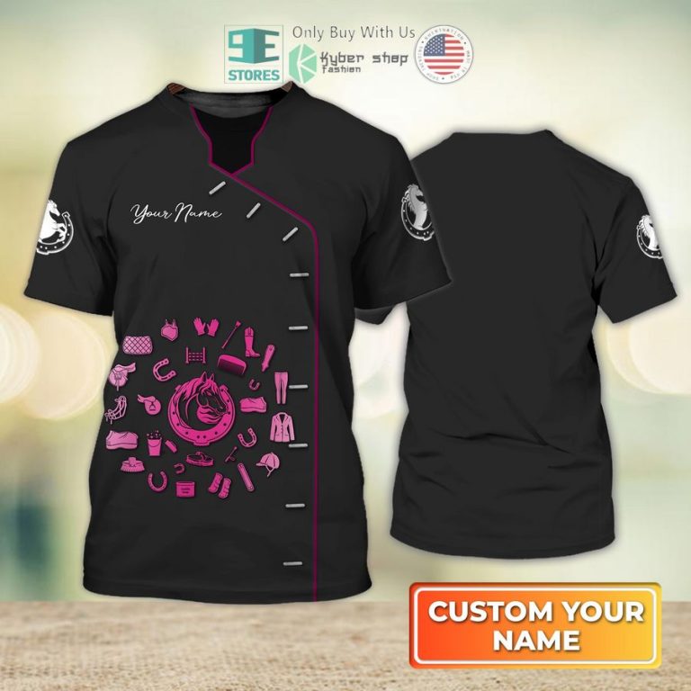 personalized horse grooming svg love horse horse breeding grooming uniform horseshoe 3d shirt 1 82929