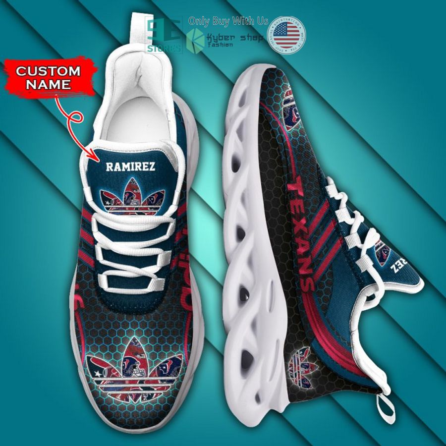 personalized houston texans adidas max soul shoes 2 57437