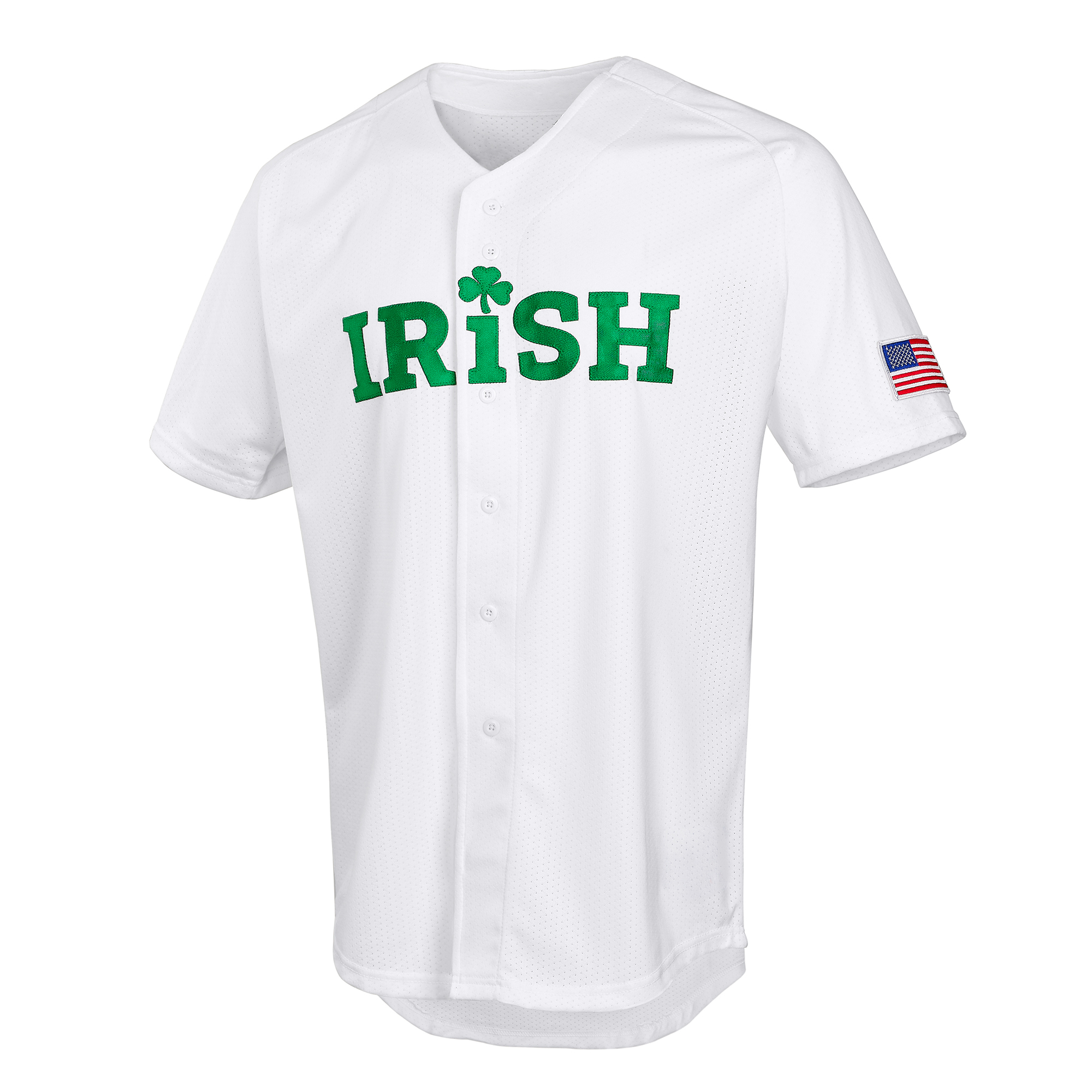personalized irish clover white baseball jersey limited editiondxdsh