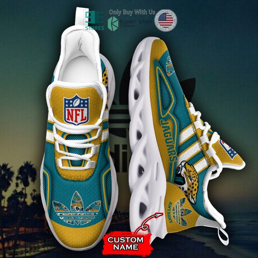 personalized jacksonville jaguars nfl adidas max soul shoes 2 52644