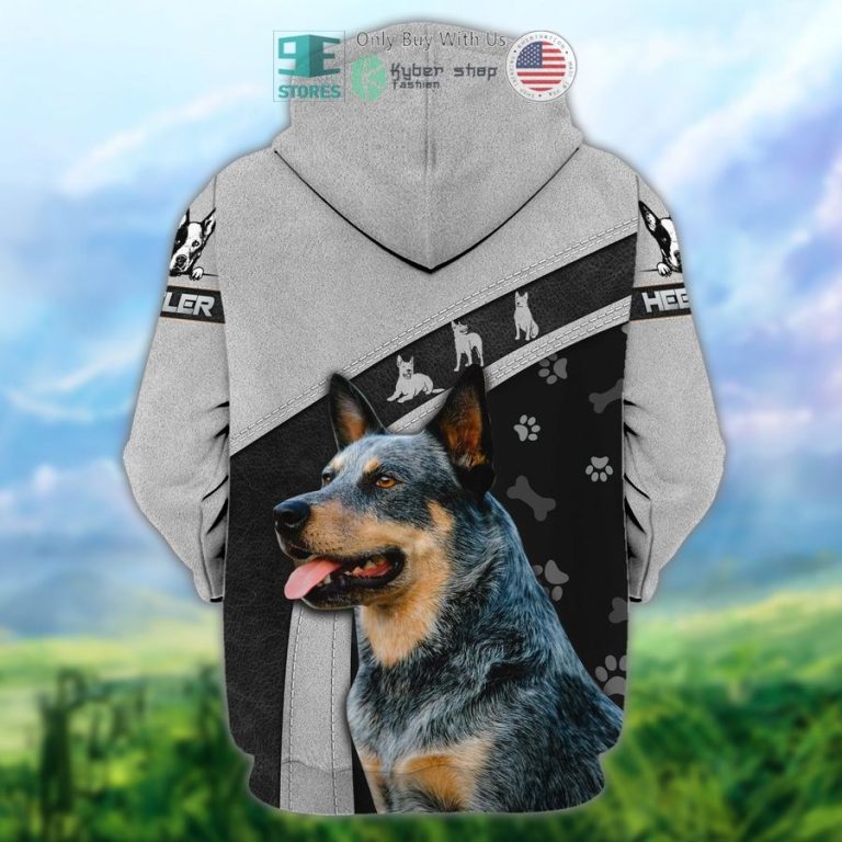 personalized love heeler 3d zipper hoodie 2 19909