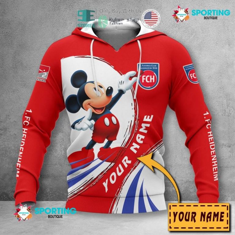 personalized mickey mouse 1 fc heidenheim 3d shirt hoodie 2 23380