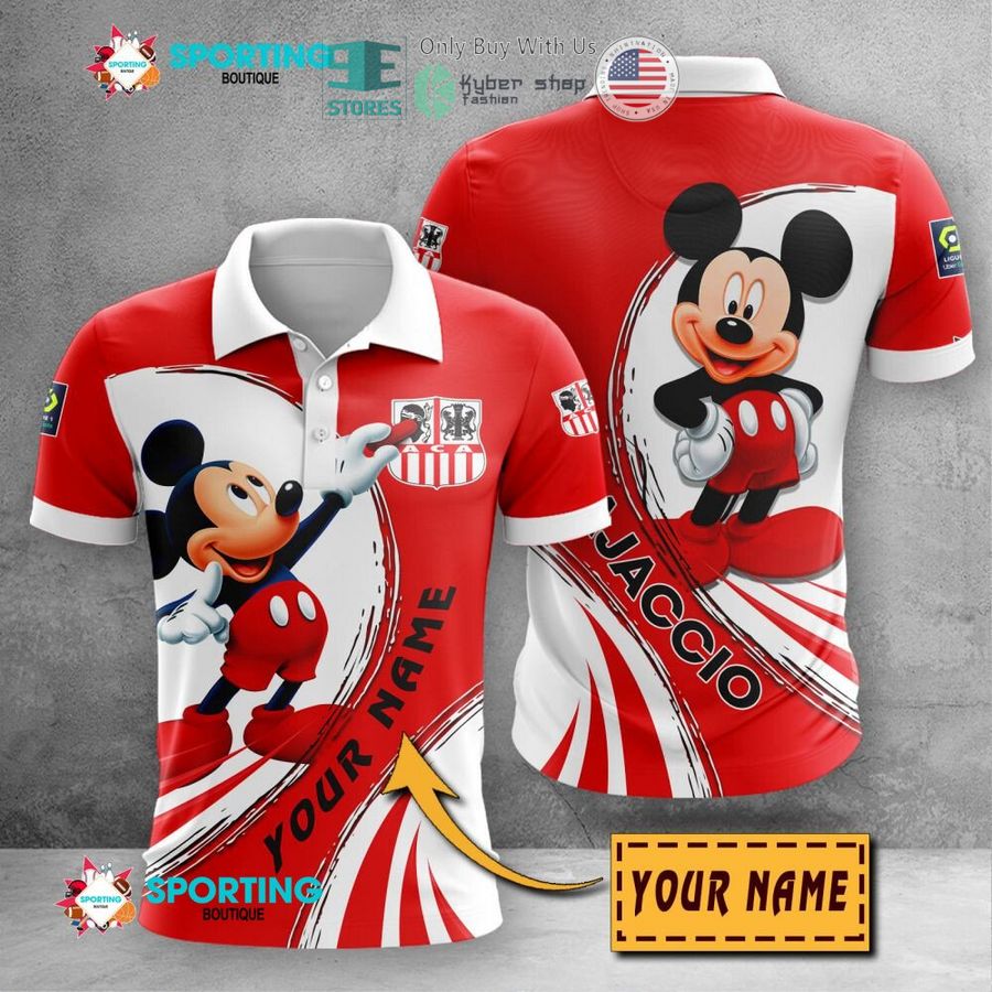 personalized mickey mouse ac ajaccio 3d shirt hoodie 1 51950