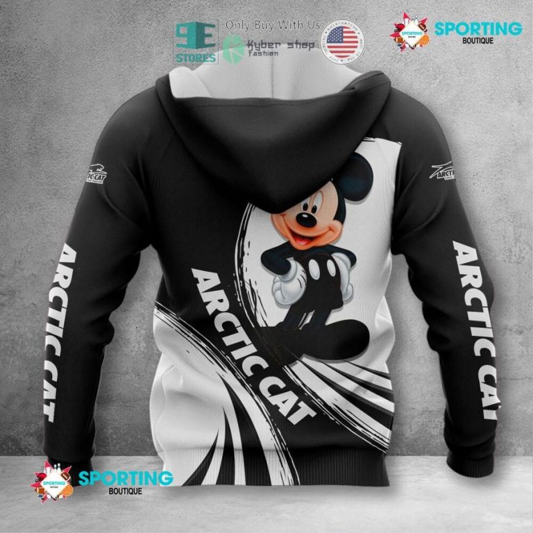 personalized mickey mouse arctic cat 3d shirt hoodie 3 45413