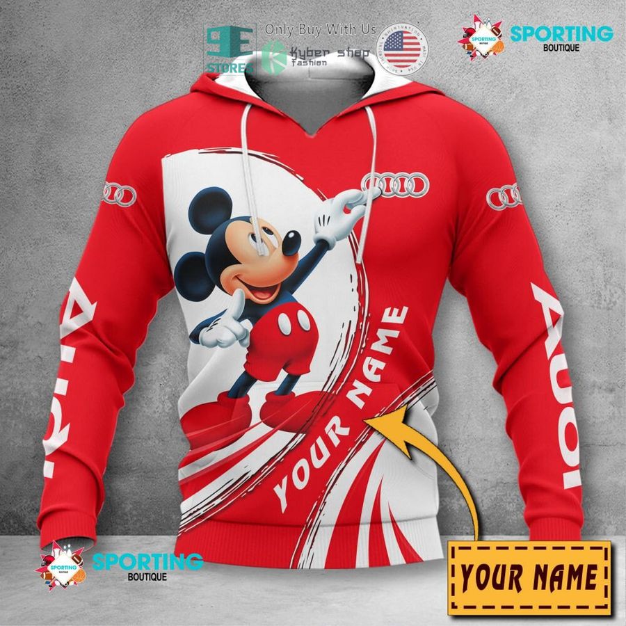 personalized mickey mouse audi 3d shirt hoodie 2 40001
