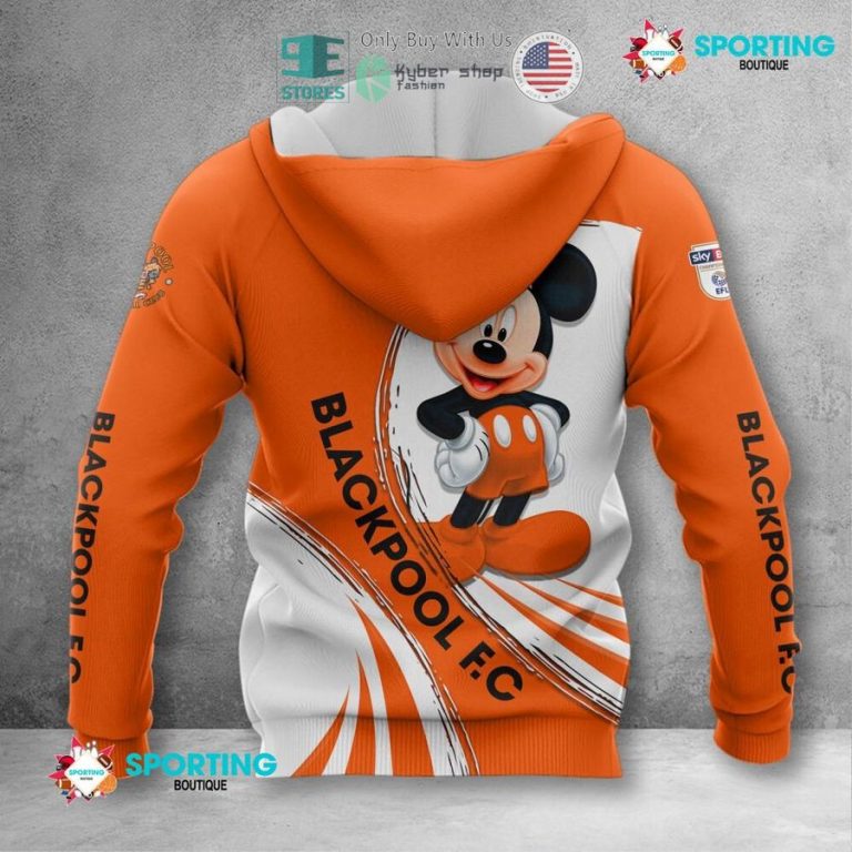 personalized mickey mouse blackpool f c 3d shirt hoodie 3 43688