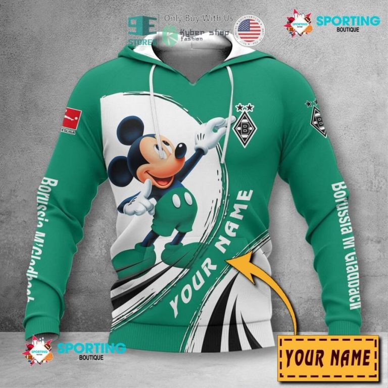 personalized mickey mouse borussia monchengladbach 3d shirt hoodie 2 33915