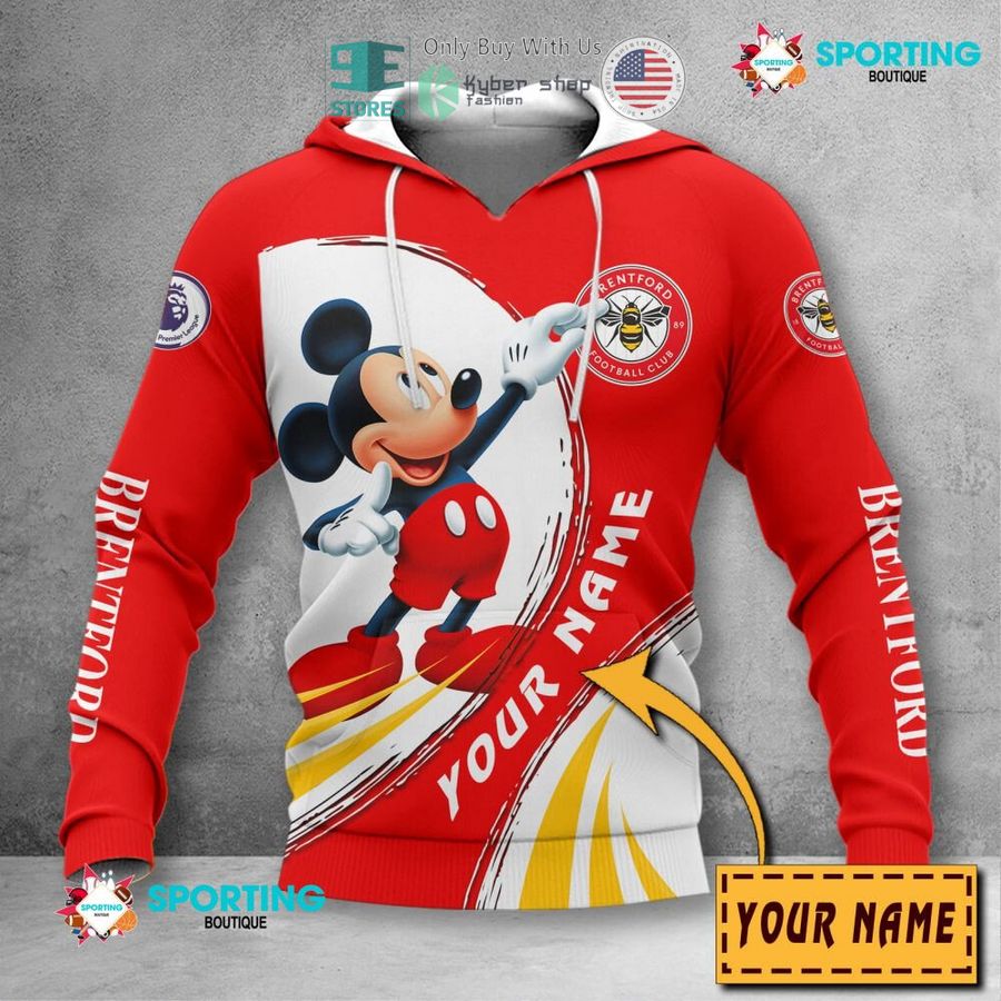 personalized mickey mouse brentford fc 3d shirt hoodie 2 45941