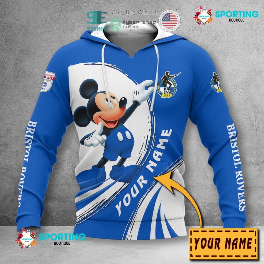 personalized mickey mouse bristol rovers 3d shirt hoodie 2 17739