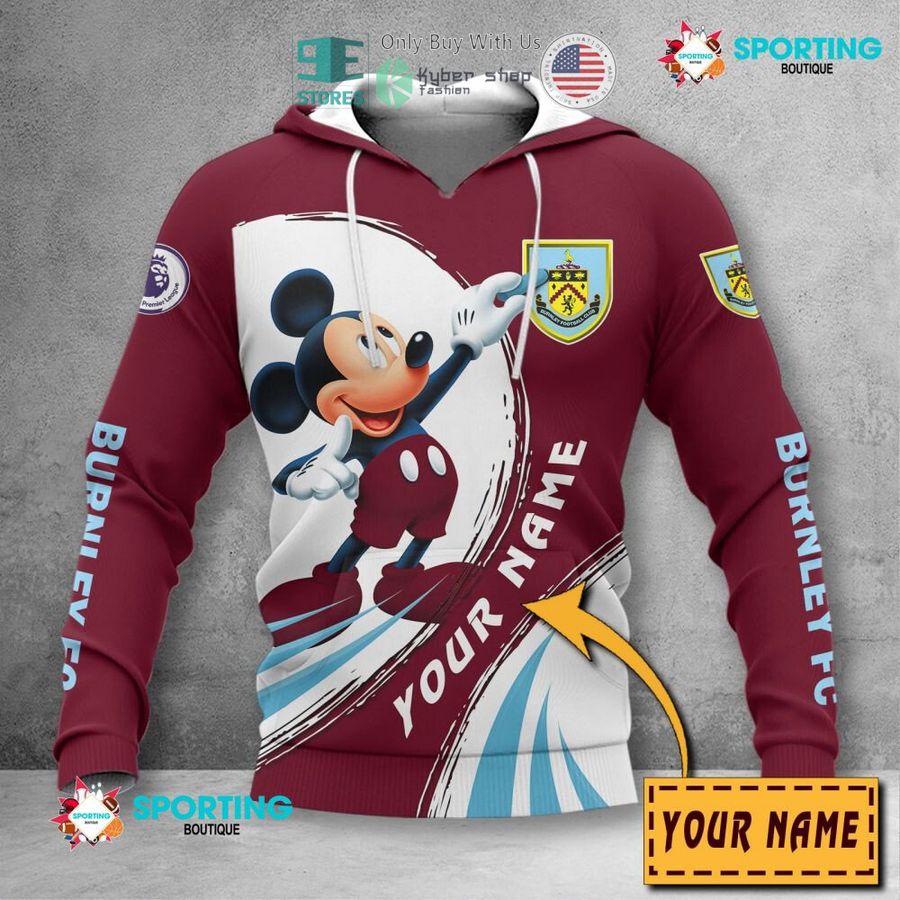 personalized mickey mouse burnley f c 3d shirt hoodie 2 44040