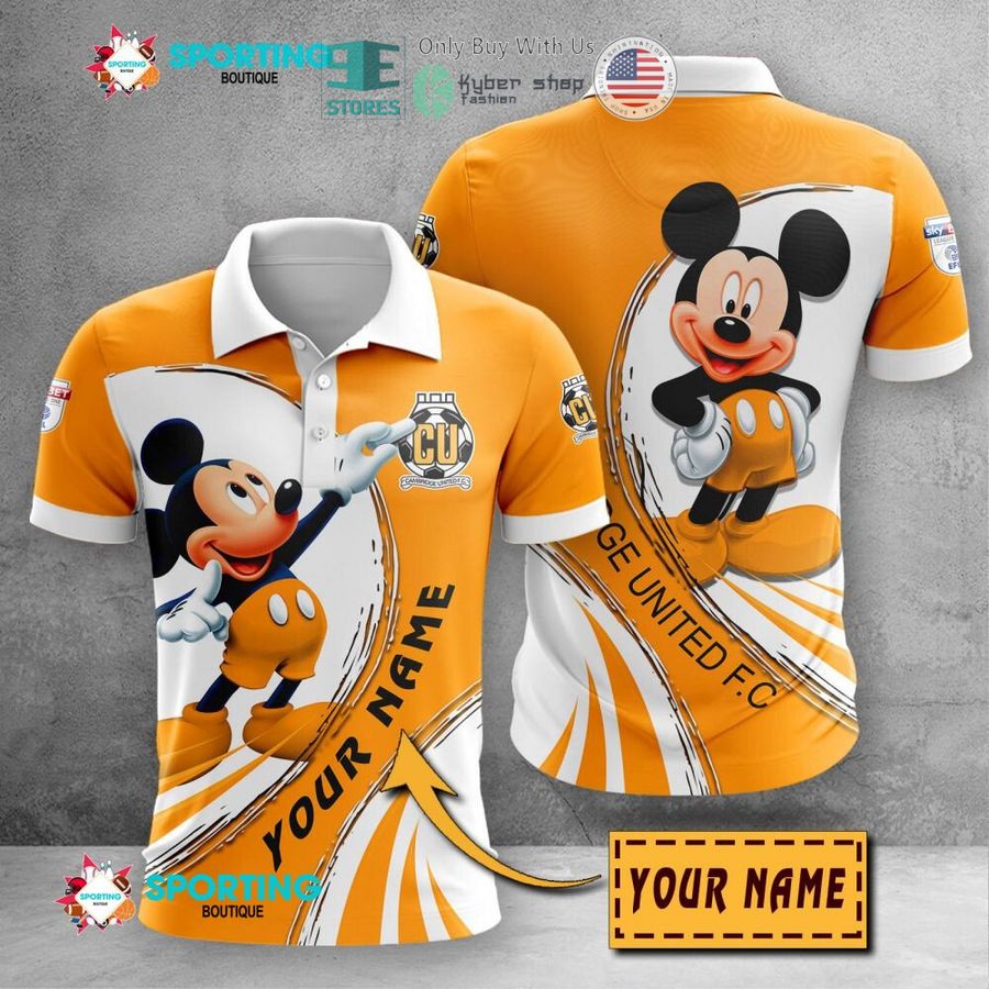 personalized mickey mouse cambridge united f c 3d shirt hoodie 1 73234
