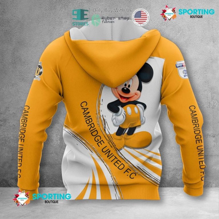 personalized mickey mouse cambridge united f c 3d shirt hoodie 3 452