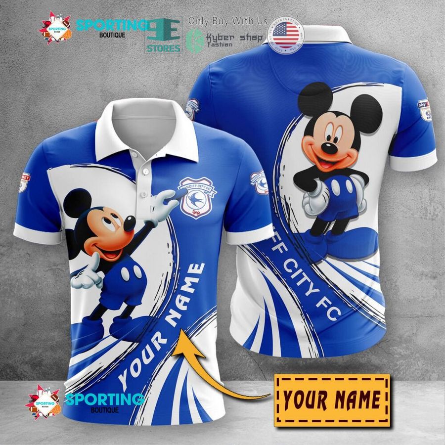 personalized mickey mouse cardiff city f c 3d shirt hoodie 1 37450