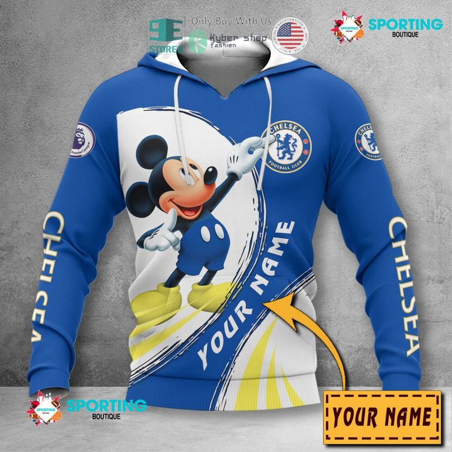 personalized mickey mouse chelsea f c 3d shirt hoodie 2 6882