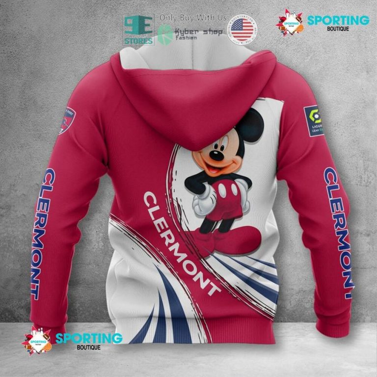 personalized mickey mouse clermont foot auvergne 63 3d shirt hoodie 3 17004