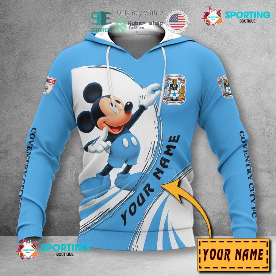 personalized mickey mouse coventry city f c 3d shirt hoodie 2 24429