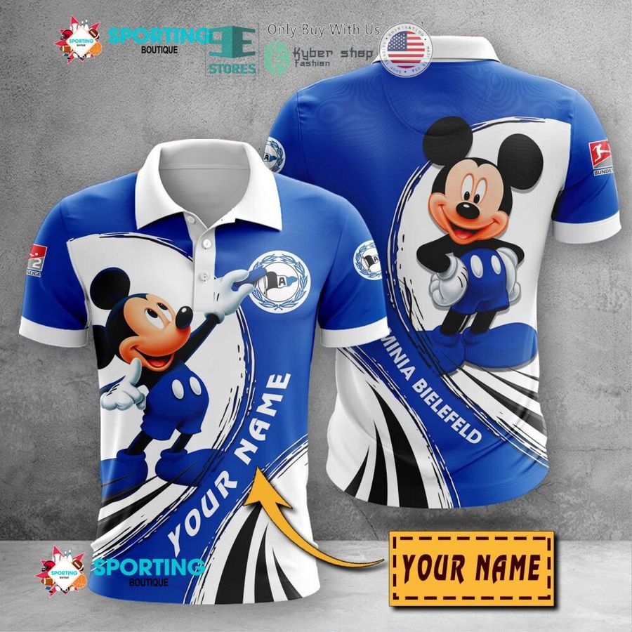 personalized mickey mouse dsc arminia bielefeld 3d shirt hoodie 1 78826