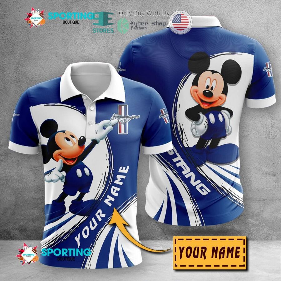personalized mickey mouse ford mustang 3d shirt hoodie 1 63093