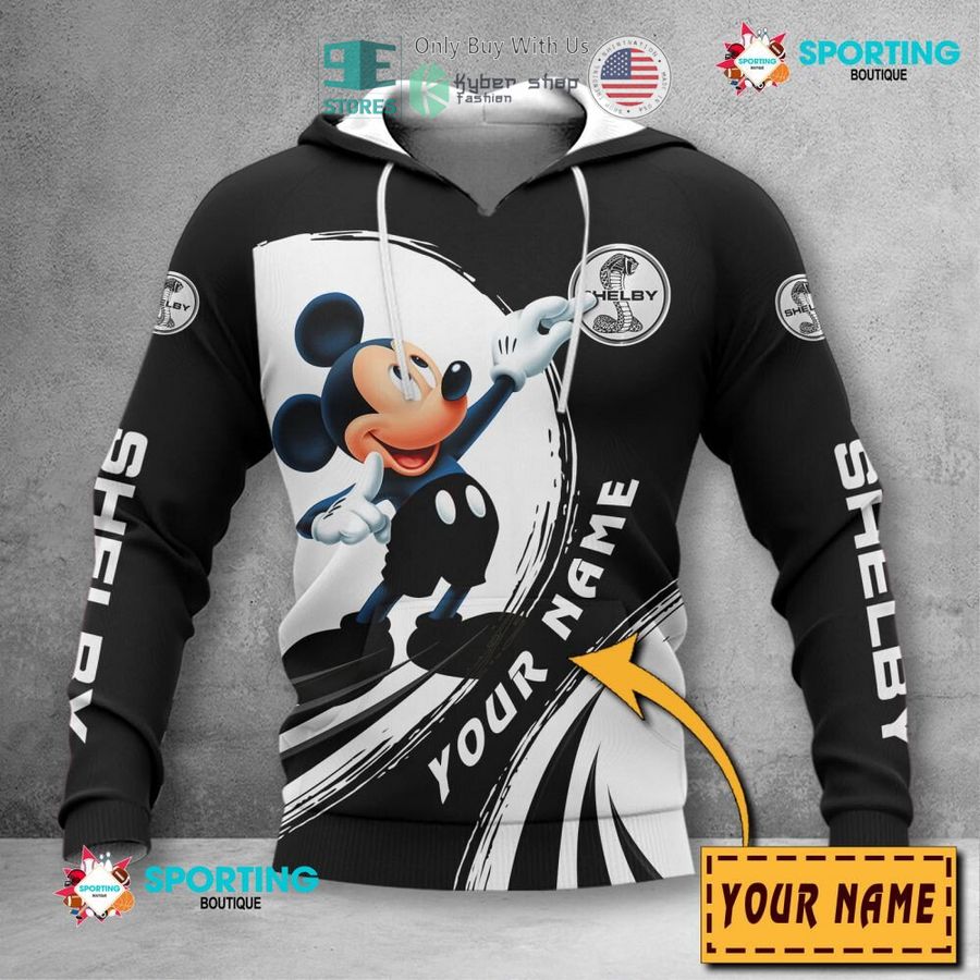personalized mickey mouse ford shelby 3d shirt hoodie 2 31477