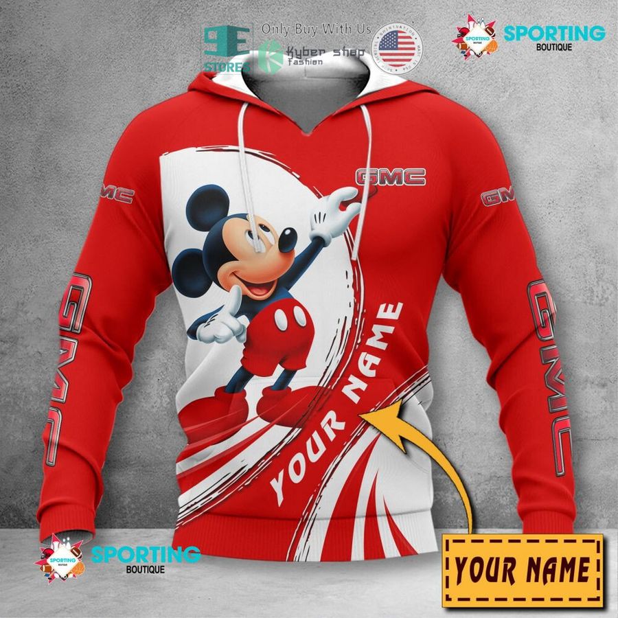 personalized mickey mouse gmc 3d shirt hoodie 2 14220