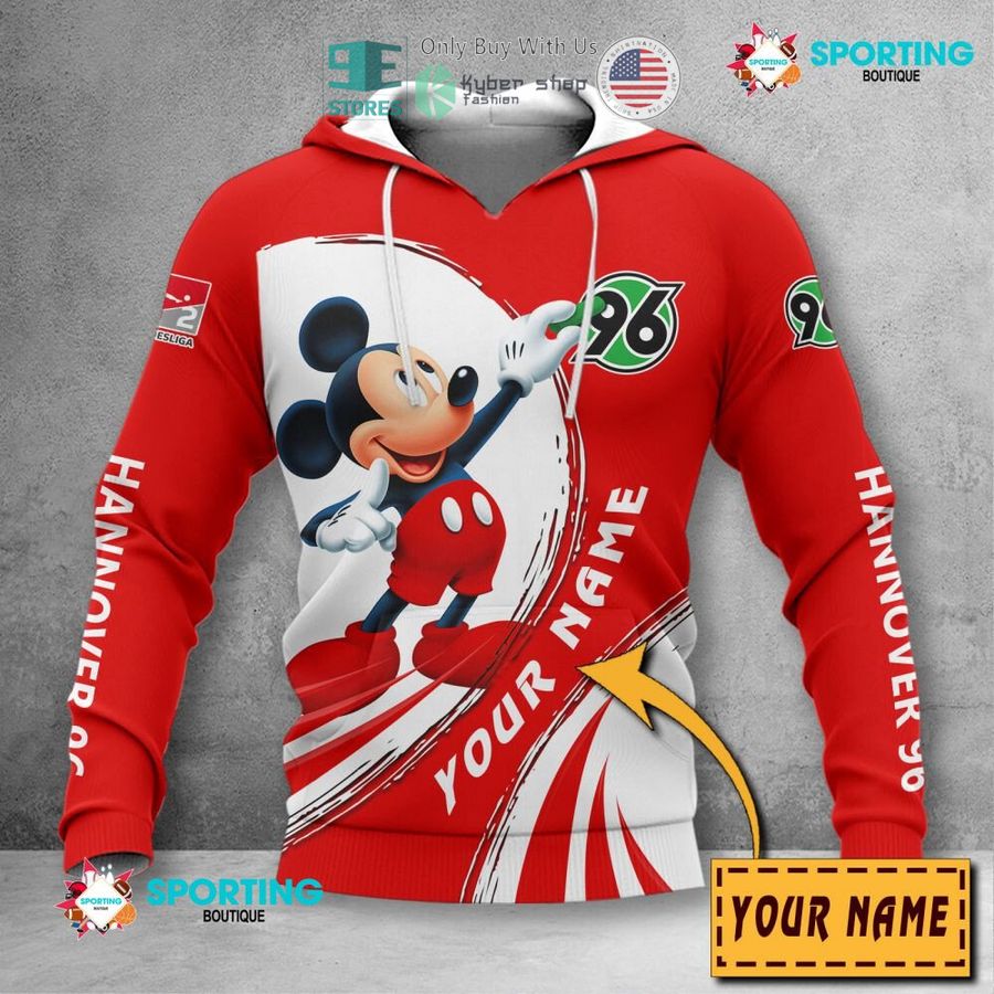 personalized mickey mouse hannover 96 3d shirt hoodie 2 91103