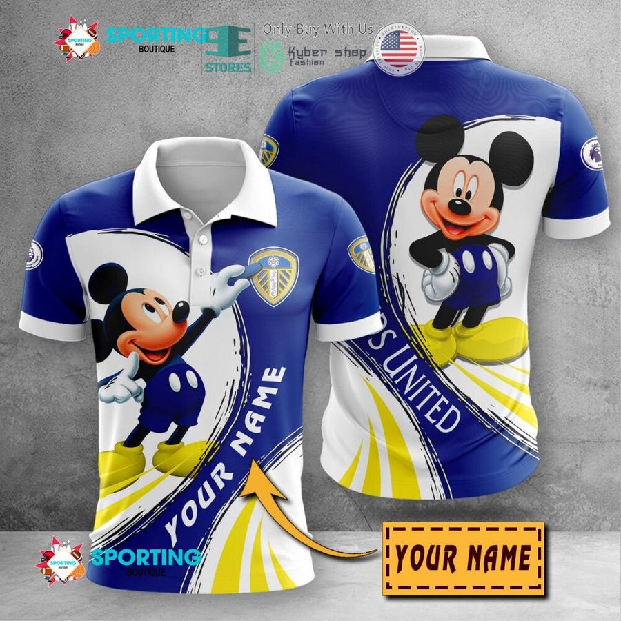 personalized mickey mouse leeds united f c 3d shirt hoodie 1 23112