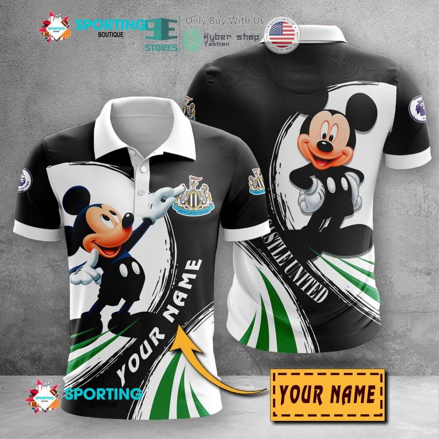 personalized mickey mouse newcastle united f c 3d shirt hoodie 1 52159