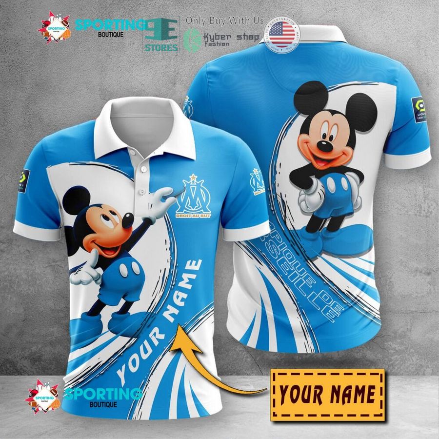 personalized mickey mouse olympique de marseille 3d shirt hoodie 1 11421