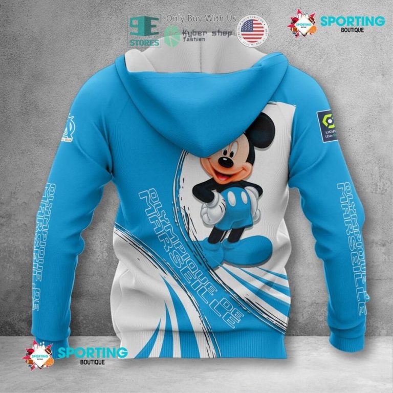 personalized mickey mouse olympique de marseille 3d shirt hoodie 3 37840